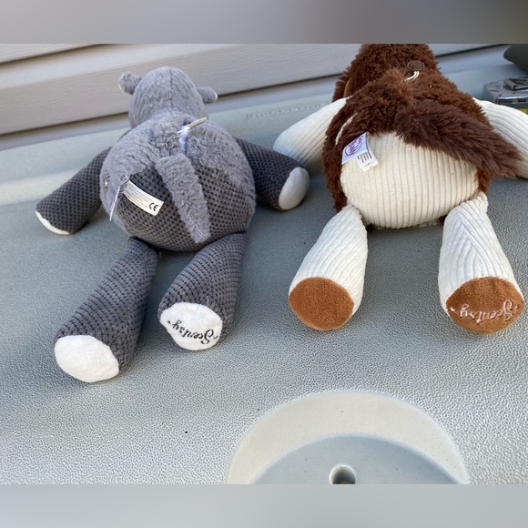 2 Scentsy Buddy. Patch the dog & Ruby Rhino Plush Animals - Picture 9 of 10